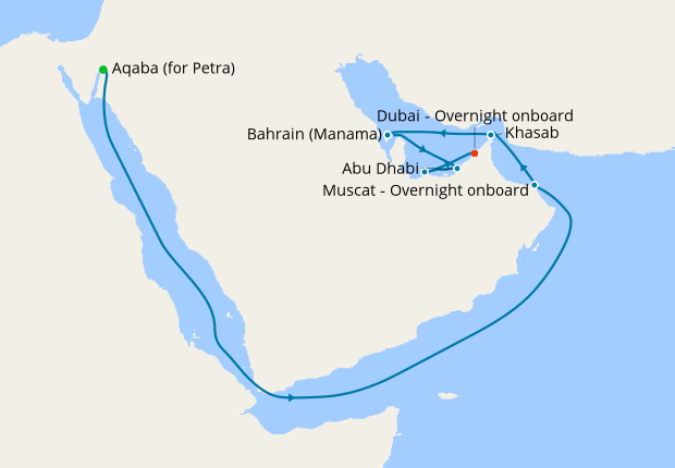 Authentic Arabia from Aqaba to Dubai, 23 November 2018 | 14 Nt ...