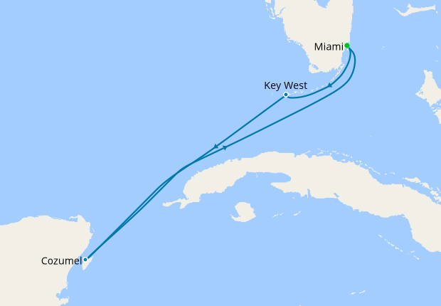 key west cruise from miami
