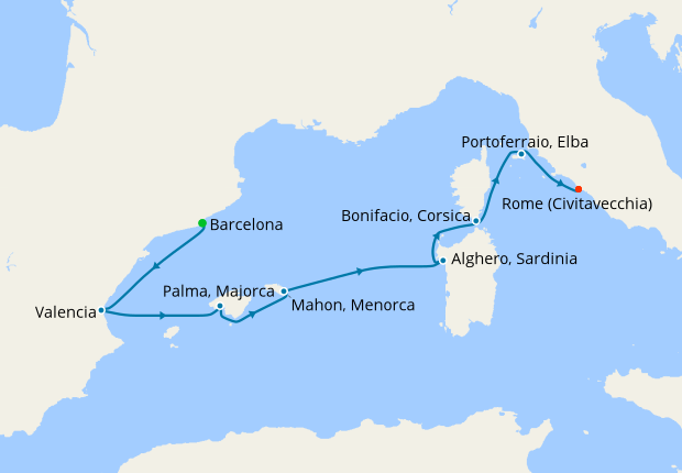 Islands Of The Western Med from Barcelona, 20 June 2020 | 7 Nt ...