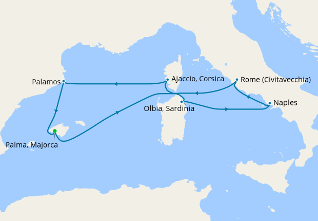 Maiden Voyage, Treasures of the Med & 4 Nt Majorca Stay, 2 April 2019 ...