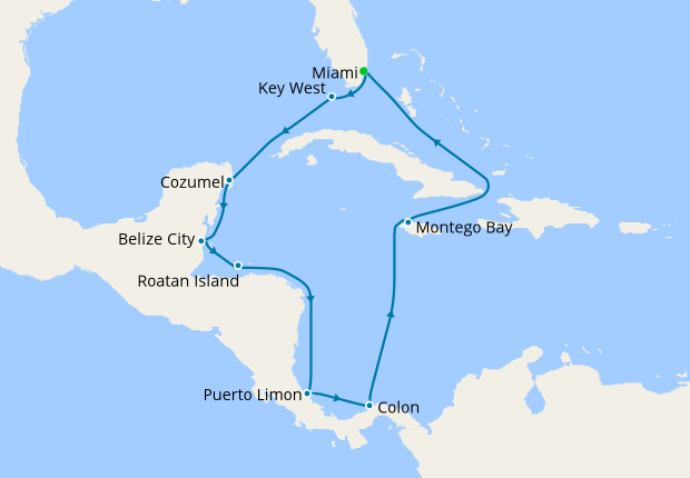 Panama Canal & Central America from Miami, 6 December 2020 | 14 Nt ...