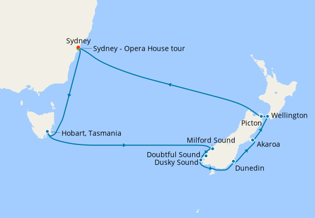 Tasmania New Zealand With Sydney Stay Opera House Tour 23