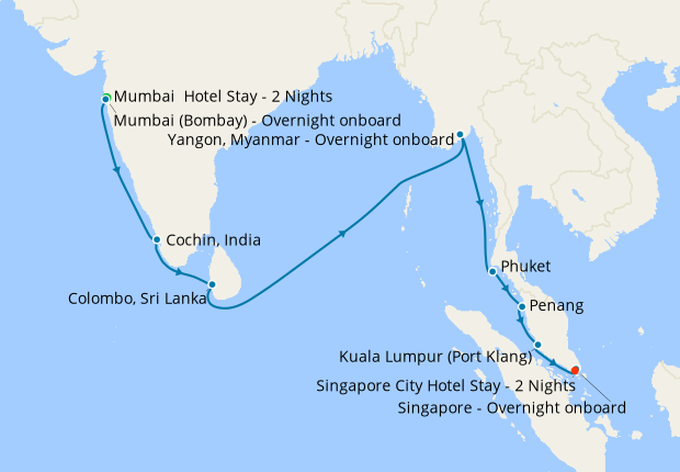 Lands Of Enlightenment From Mumbai With Stays, 18 November 2020 