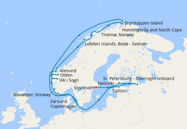 Scandinavian Gems St Petersburg From Copenhagen 18 July 2020