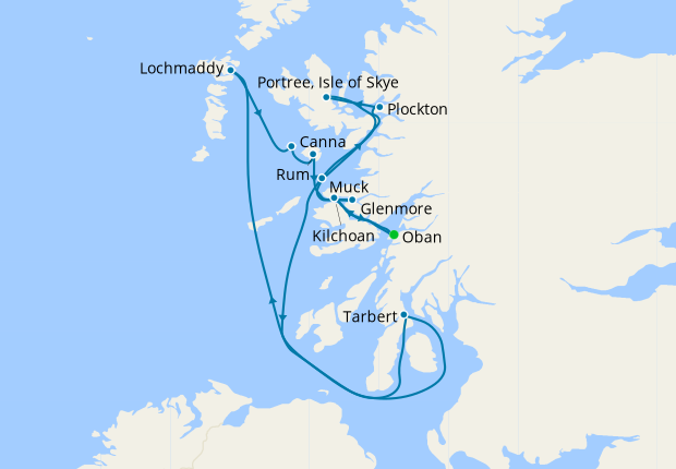 western isles cruises from oban