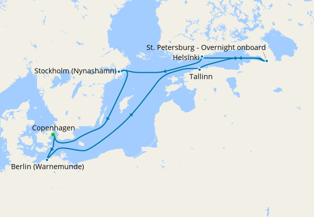 Scandinavia, Russia & Baltic from Copenhagen, 28 May 2021 | 9 Nt
