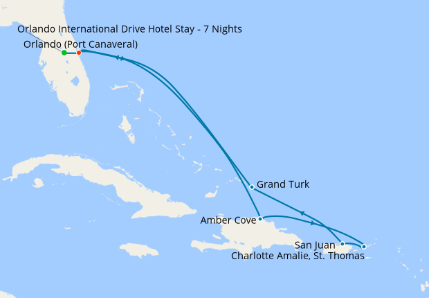 Eastern Caribbean With Orlando Stay And Car Hire 6 June 2020 15