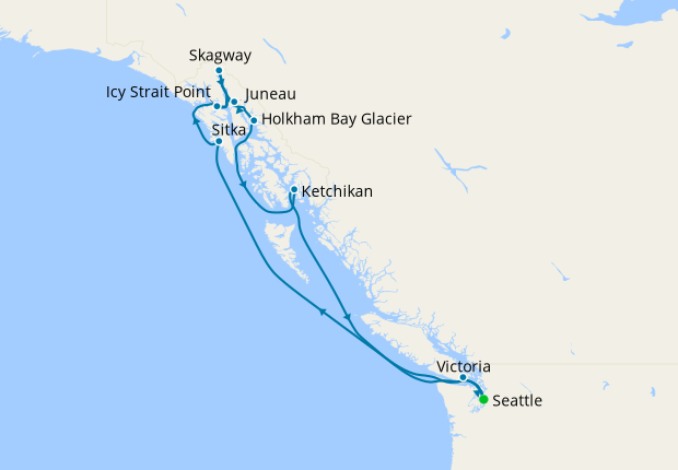 Alaska's Holkham Bay Glacier from Seattle with Stay, 23 August 2020 ...