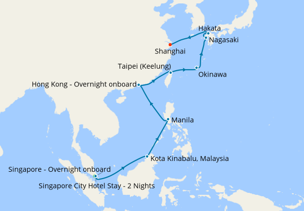 Singapore Stay, The Philippines & Japan to Tokyo, 15 May 2020 | 20 Nt ...