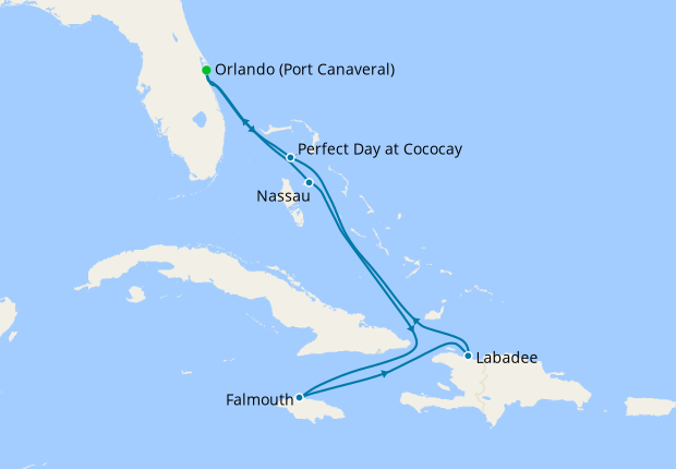 Western Caribbean with Perfect Day from Port Canaveral