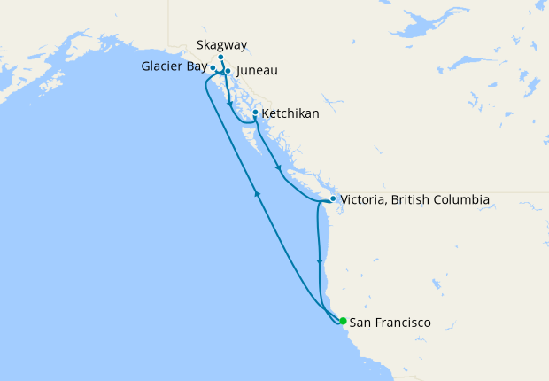 cruise from san francisco