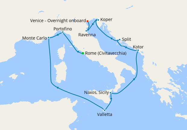 princess cruise mediterranean