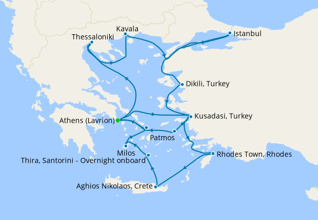 Idyllic Aegean & Steps of Paul from Athens, 9 October 2021 | 14 Nt ...