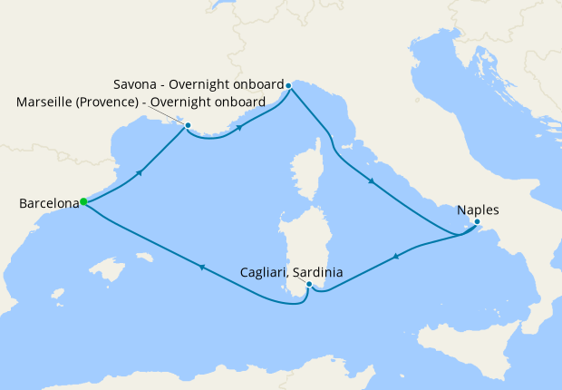 North Sea To The Mediterranean From Hamburg To Marseille 8 July 21 8 Nt Costa Toscana 08 July 21 Costa Cruises Iglucruise