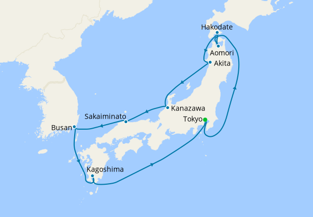 Japan & Korea from Tokyo, 15 April 2021 | 10 Nt | Quantum of the Seas ...