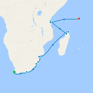 Cape Town to Mahe