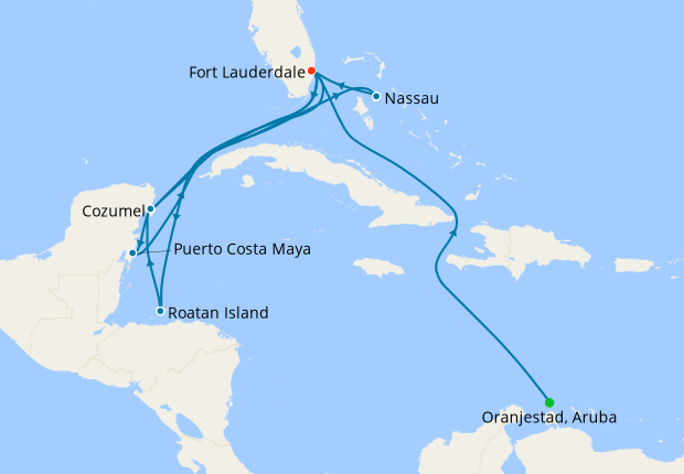 transatlantic cruise from florida to rome