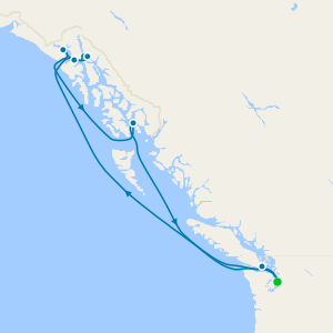 Scenic Alaska & Glacier Bay from Seattle