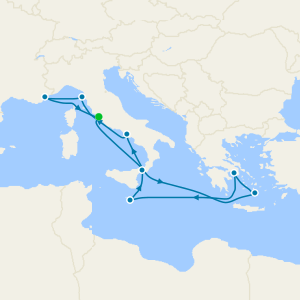 Greek Isles & Italy from Rome