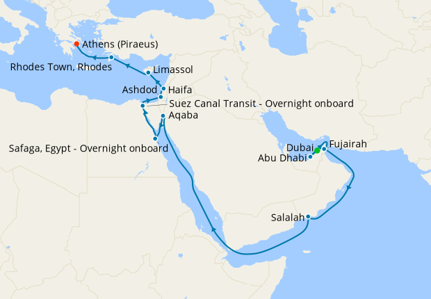 cruises to israel and jordan 2024