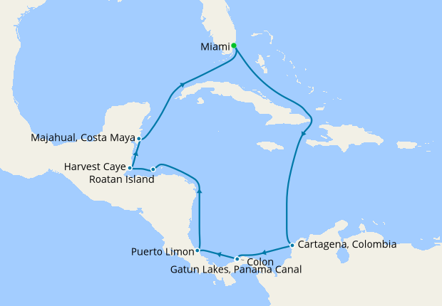 Panama City To Miami Flights Christmas Day 2022 Panama Canal From Miami, 16 January 2022 | 13 Nt | Norwegian Pearl | 16  January 2022 | Norwegian Cruise Line | Iglucruise