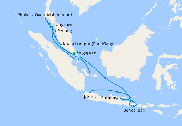 cruise to indonesia from singapore