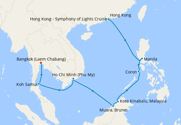 Hong Kong Stay, The Philippines & Malaysia to Bangkok, 30 January 2022 ...