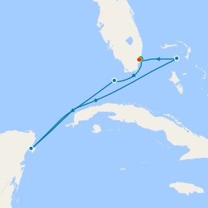 Western Caribbean & Bahamas from Miami with Stay