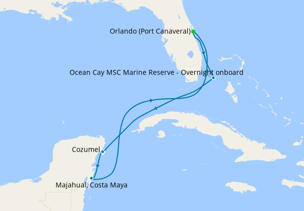 cruise to cayman islands from port canaveral