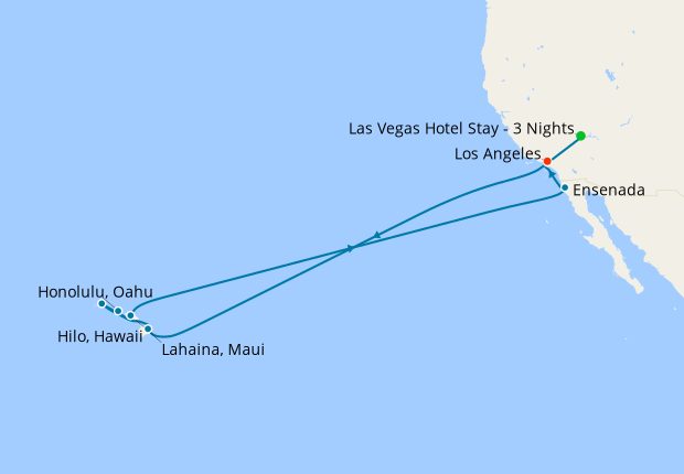 Hawaiian Islands with L.A & Vegas Stays, 15 January 2022 | 20 Nt ...