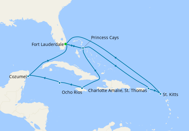 Caribbean Explorer from Ft. Lauderdale, 12 December 2021 | 14 Nt ...