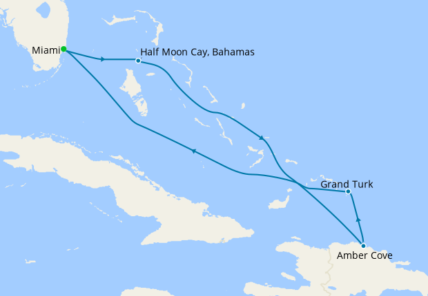 Eastern Caribbean from Miami, Carnival Cruise Line, 2nd April 2023 ...