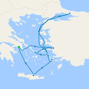 Greece & Turkey Voyage from Athens