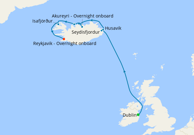 Iceland Intensive Voyage from Dublin