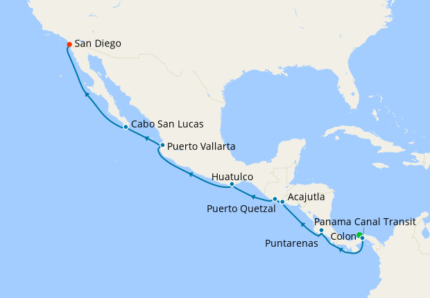 Panama Canal from Colón