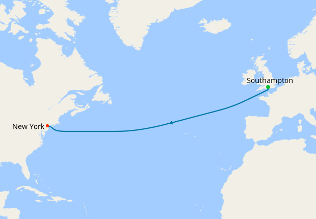 Half Term Transatlantic from Southampton to New York