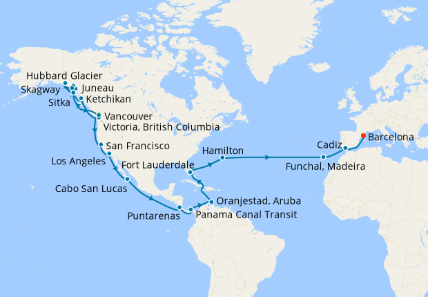 Christmas At The Fort Fort Vancouver 2022 Alaska To The Med Via Panama Canal From Vancouver, Cunard, 10Th July 2022 –  Planet Cruise