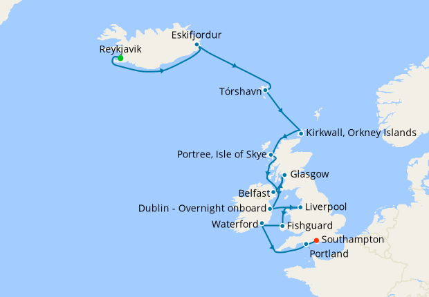 Faros Islands Quest from Reykjavik