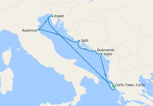 Adriatic Explorer from Corfu