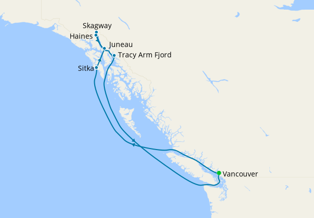 Alaska Glacier Experience from Vancouver