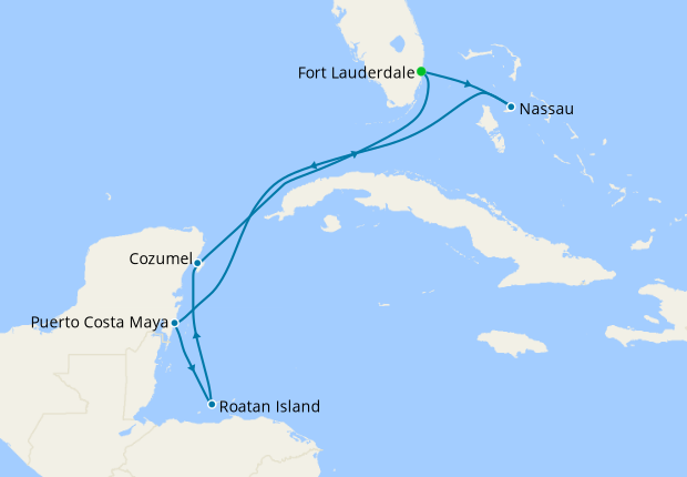 Western Caribbean From Ft. Lauderdale, Celebrity Cruises, 29th January 