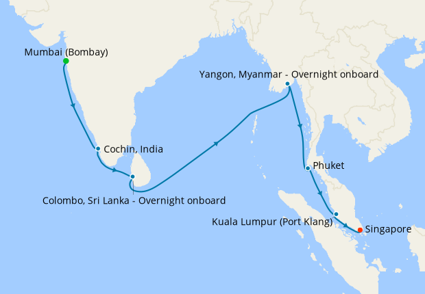 travel to india via singapore