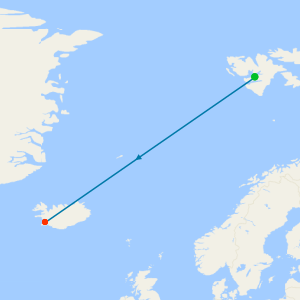 Svalbard & Greenland from Longyearbyen