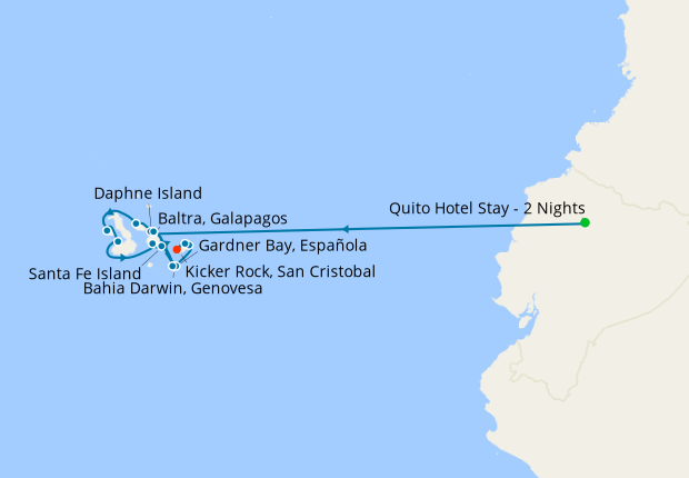 Galapagos from Baltra