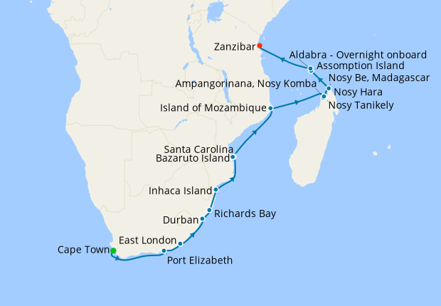 Africa Voyage from Cape Town