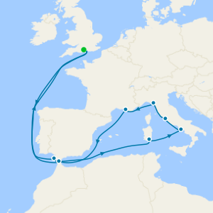 Spain & Italian Mediterranean from Southampton