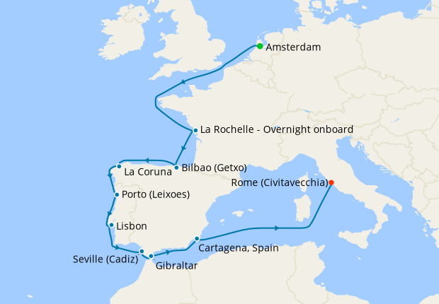 cruise portugal to france