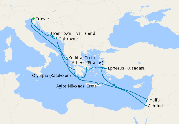 holy land cruise
