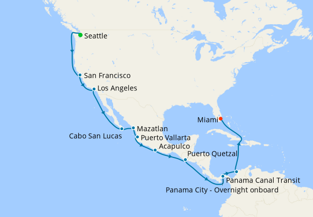 Panama Canal from Seattle to Miami 23 October 2022 21 Nt