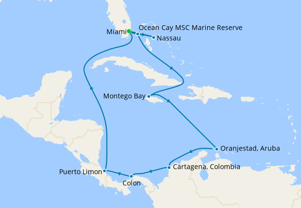 Caribbean Explorer from Miami